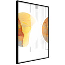 Poster - Collision of Planets  - zwart
