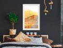 Poster - Martian Landscape  - wit passepartout