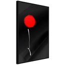 Poster - Dot and Line  - zwart