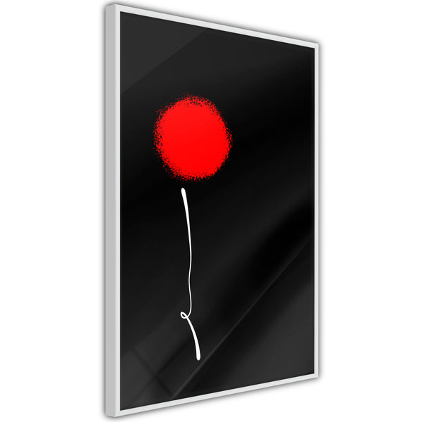 Poster - Dot and Line  - wit