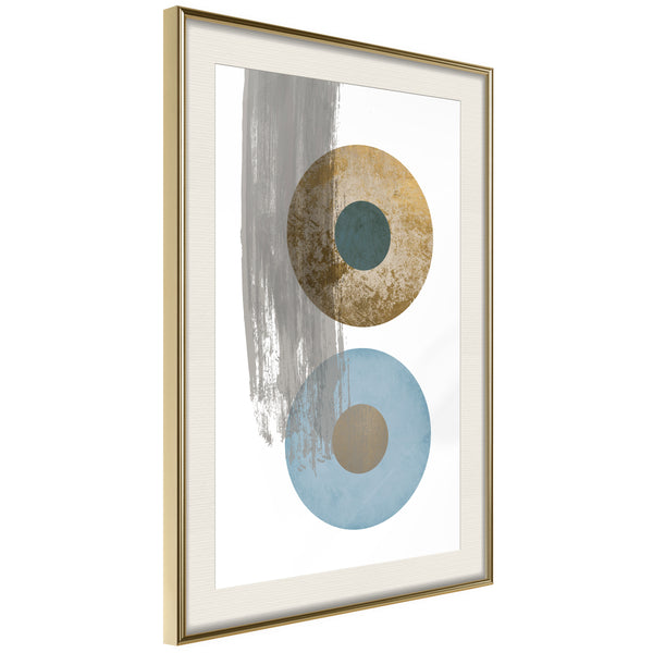 Poster - Favourite Records  - goud passepartout