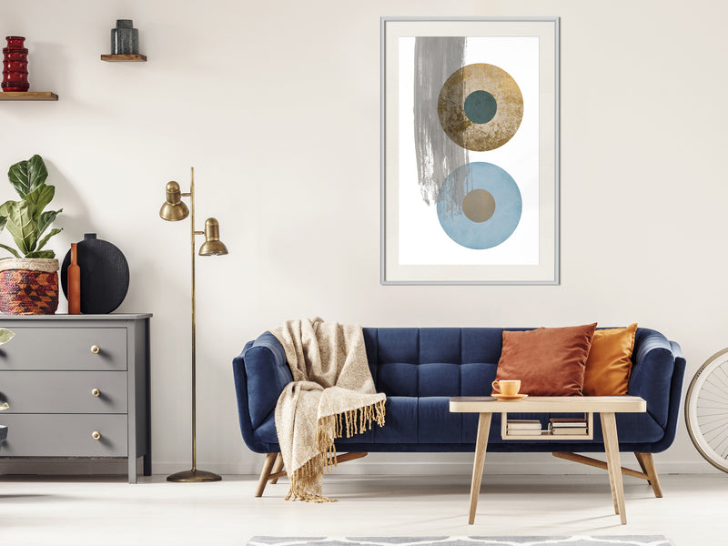 Poster - Favourite Records  - wit passepartout