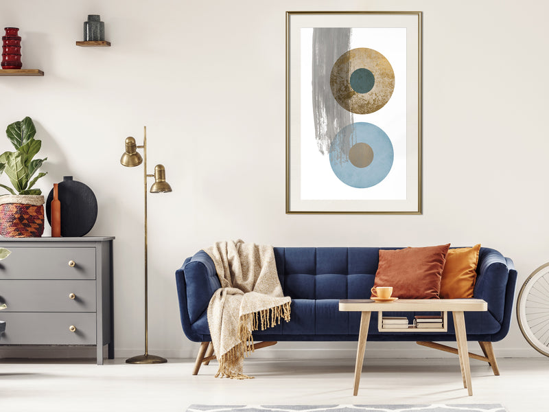 Poster - Favourite Records  - goud passepartout