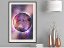 Poster - Mysterious Celestial Body  - zwart passepartout