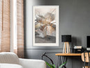 Poster - Earthquake  - wit passepartout