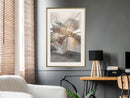 Poster - Earthquake  - goud passepartout