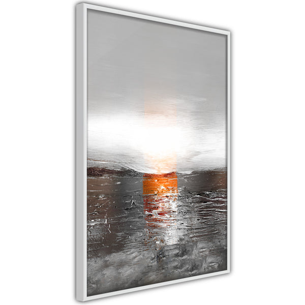Poster - Paint Texture  - wit