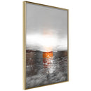 Poster - Paint Texture  - goud