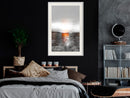 Poster - Paint Texture  - wit passepartout