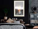 Poster - Paint Texture  - goud passepartout