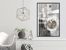 Poster - Hidden Diamond  - zwart