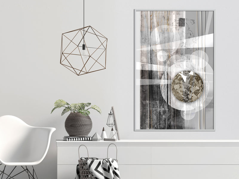 Poster - Hidden Diamond  - wit