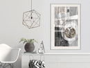 Poster - Hidden Diamond  - wit passepartout