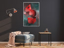 Poster - Red Solid Figures  - wit