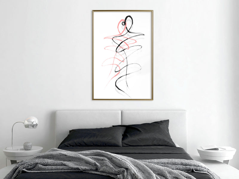 Poster - Dancing Souls  - goud