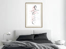 Poster - Dancing Souls  - goud passepartout