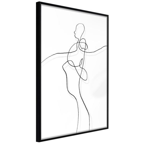 Poster - Entanglement  - zwart
