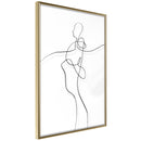 Poster - Entanglement  - goud