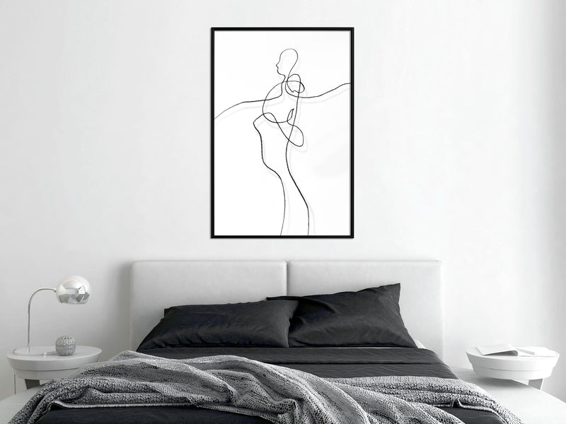 Poster - Entanglement  - zwart