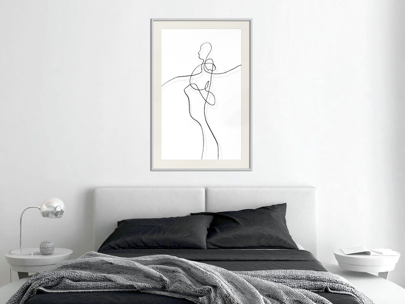 Poster - Entanglement  - wit passepartout