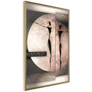 Poster - Two Figures  - goud