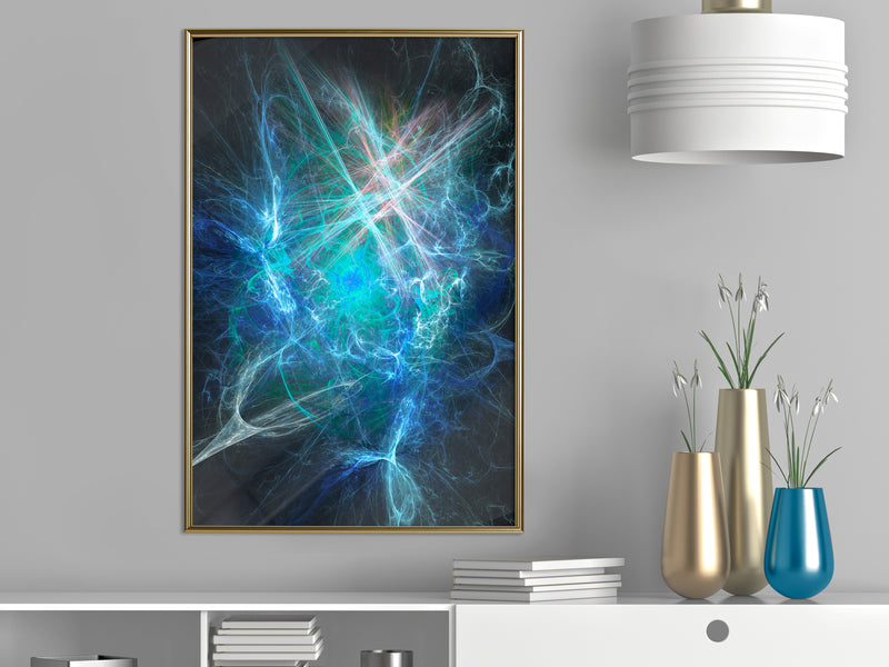 Poster - Combination of Elements  - goud