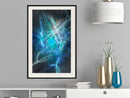 Poster - Combination of Elements  - zwart passepartout
