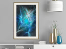 Poster - Combination of Elements  - goud passepartout