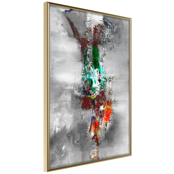 Poster - Contradiction of Opinions  - goud