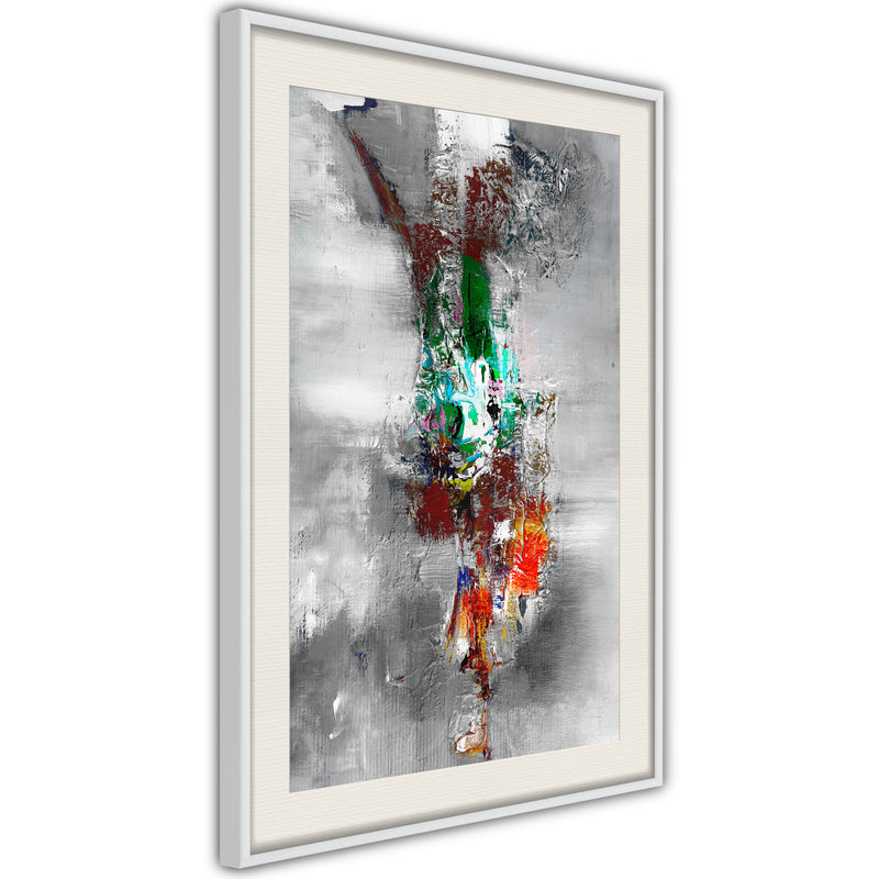 Poster - Contradiction of Opinions  - wit passepartout