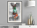 Poster - Contradiction of Opinions  - zwart passepartout