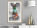 Poster - Contradiction of Opinions  - goud passepartout