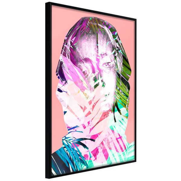 Poster - Hidden Behind the Colours  - zwart