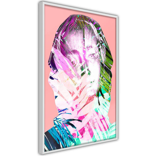 Poster - Hidden Behind the Colours  - wit