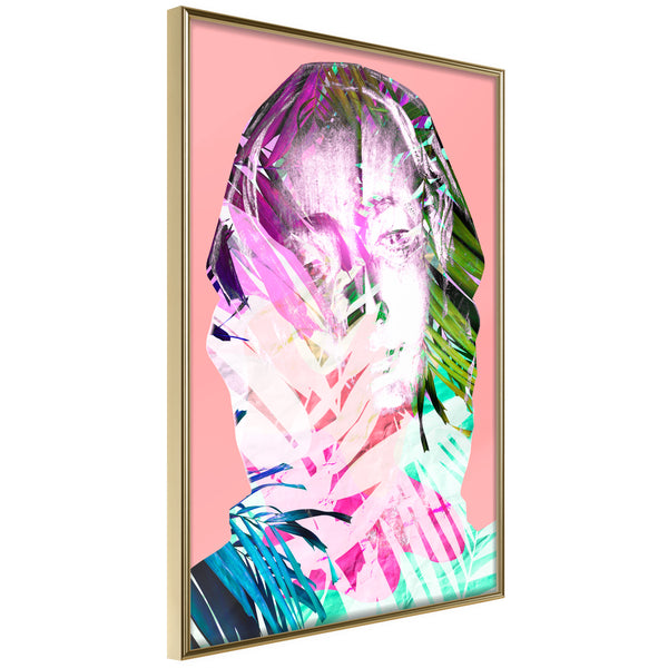 Poster - Hidden Behind the Colours  - goud