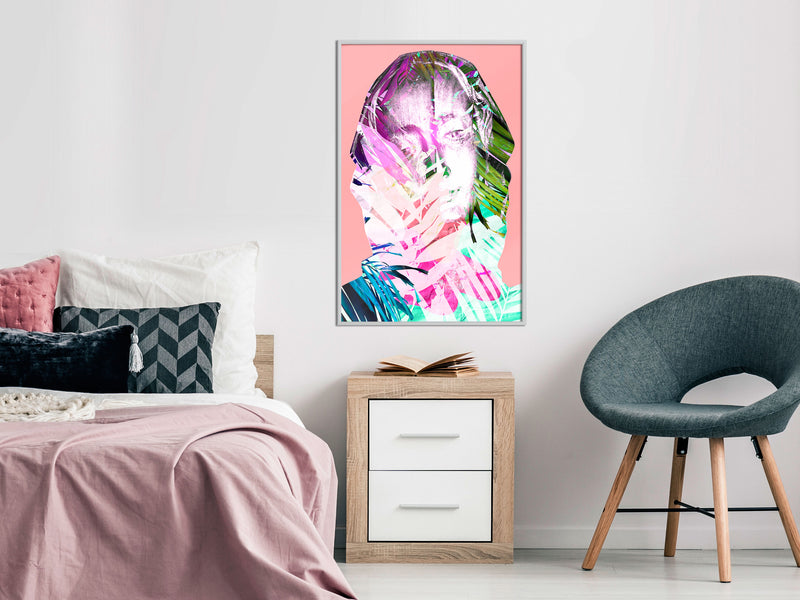 Poster - Hidden Behind the Colours  - wit