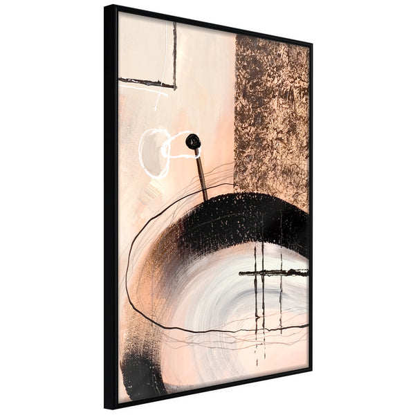 Poster - Hidden Message  - zwart