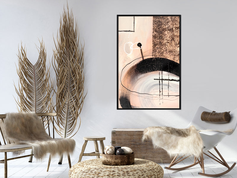 Poster - Hidden Message  - zwart