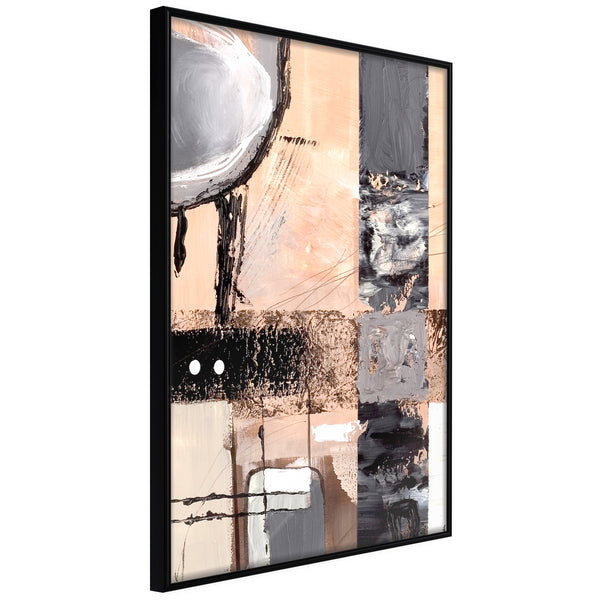 Poster - Organized Mess  - zwart