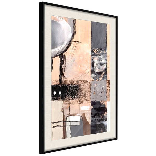 Poster - Organized Mess  - zwart passepartout