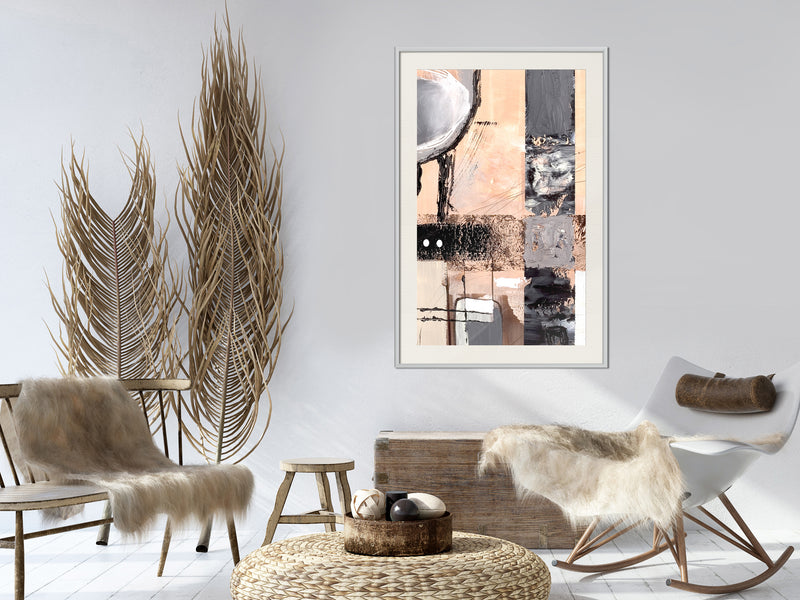Poster - Organized Mess  - wit passepartout