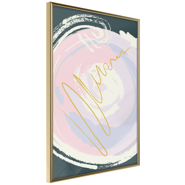 Poster - Candy Autograph  - goud