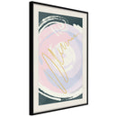 Poster - Candy Autograph  - zwart passepartout