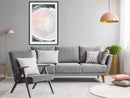 Poster - Candy Autograph  - zwart passepartout