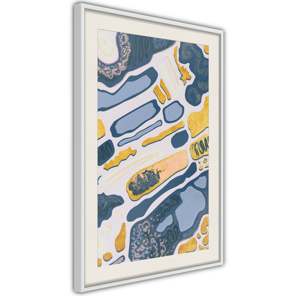 Poster - Lake District  - wit passepartout