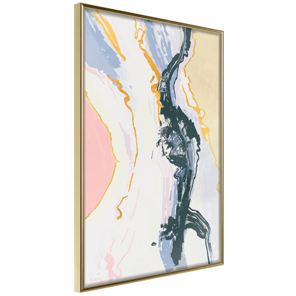 Poster - Pulsating Suggestion  - goud