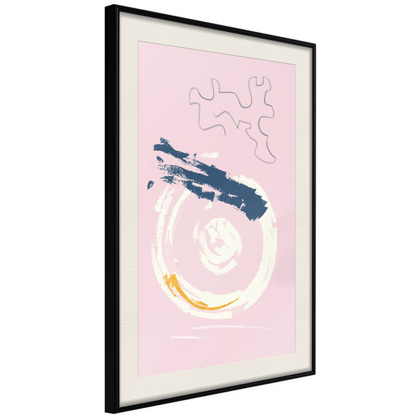 Poster - In the Crosshairs  - zwart passepartout