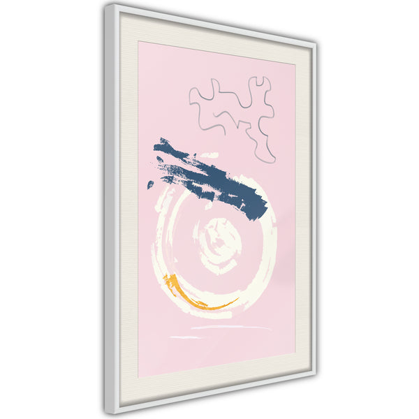Poster - In the Crosshairs  - wit passepartout