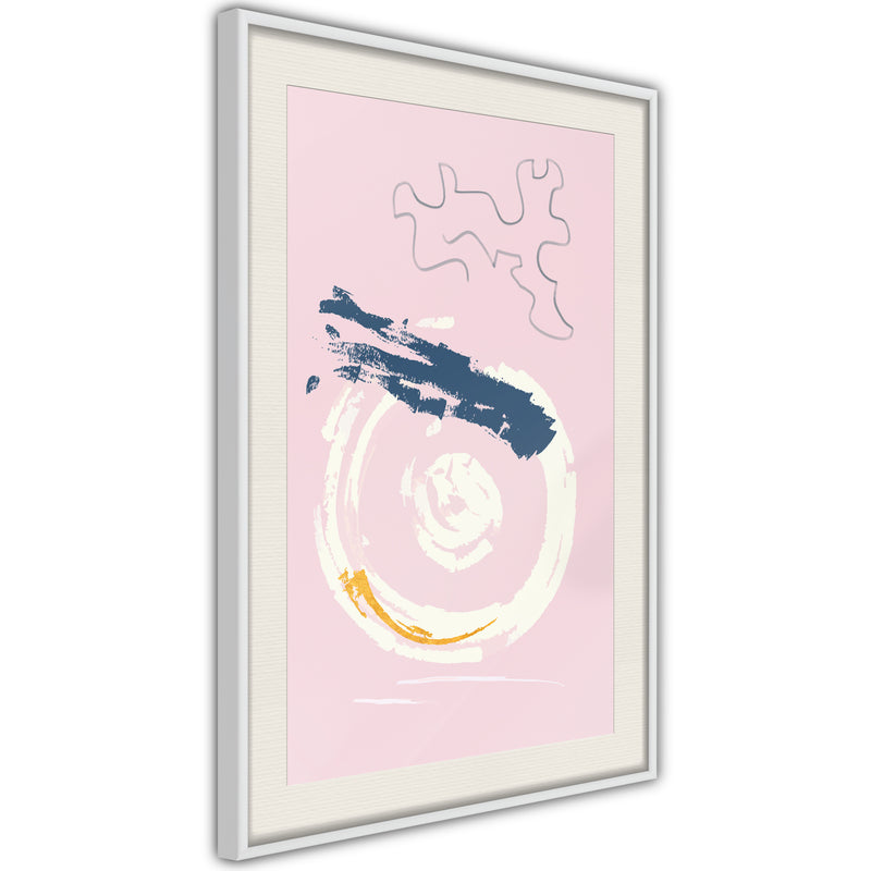 Poster - In the Crosshairs  - wit passepartout