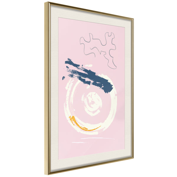 Poster - In the Crosshairs  - goud passepartout